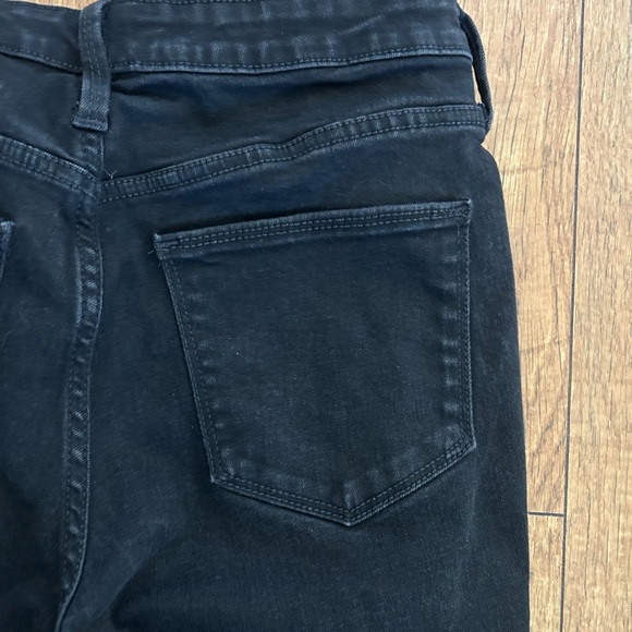 Black Distressed Women High Waist Jeans - Picture 6 of 9